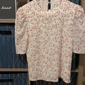Floral Smocked top